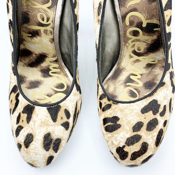 Sam Edelman Leopard Evan Pumps - Picture 3 of 13